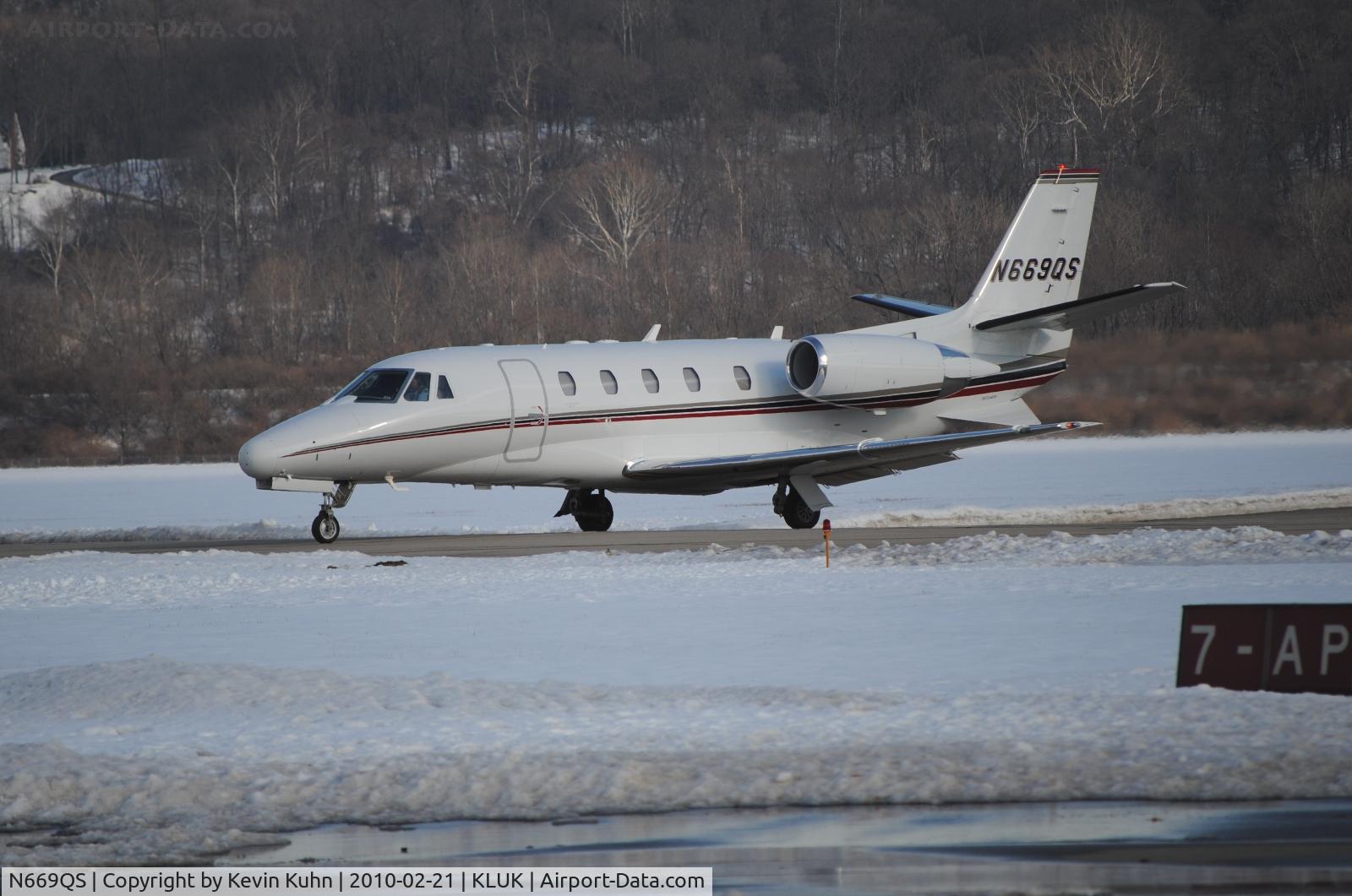 N669QS, 2007 Cessna 560XLS Citation Excel C/N 560-5689, Execjet 669