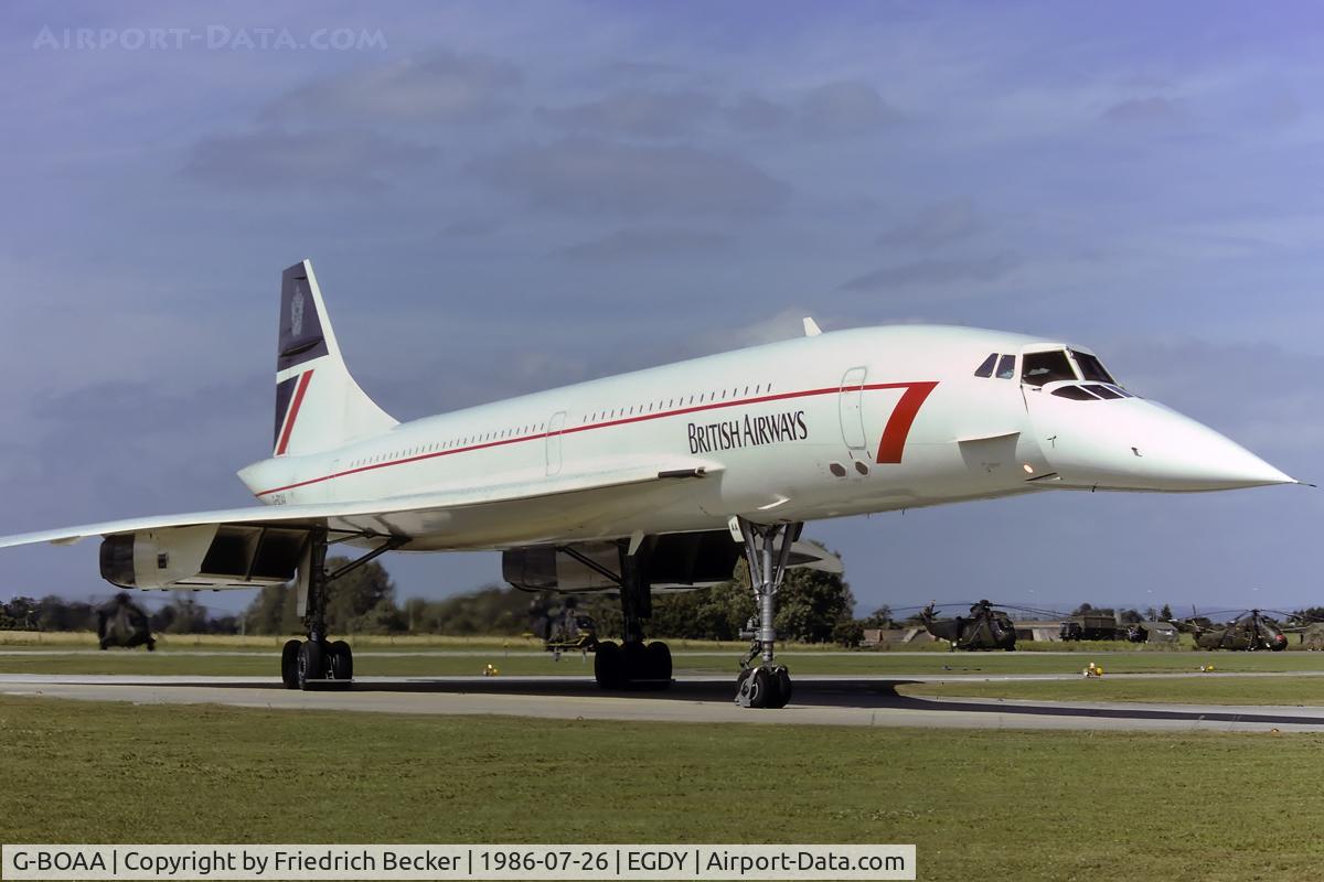G-BOAA, 1974 Aerospatiale-BAC Concorde 1-102 C/N 100-006, taxying back to the ramp after a flying display I will never forget! It´s one of the greatest planes!!!
