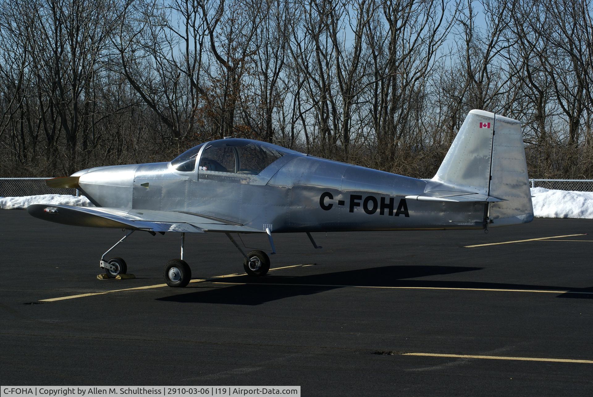 C-FOHA, 2007 Vans RV-6A C/N 21971, RV6A