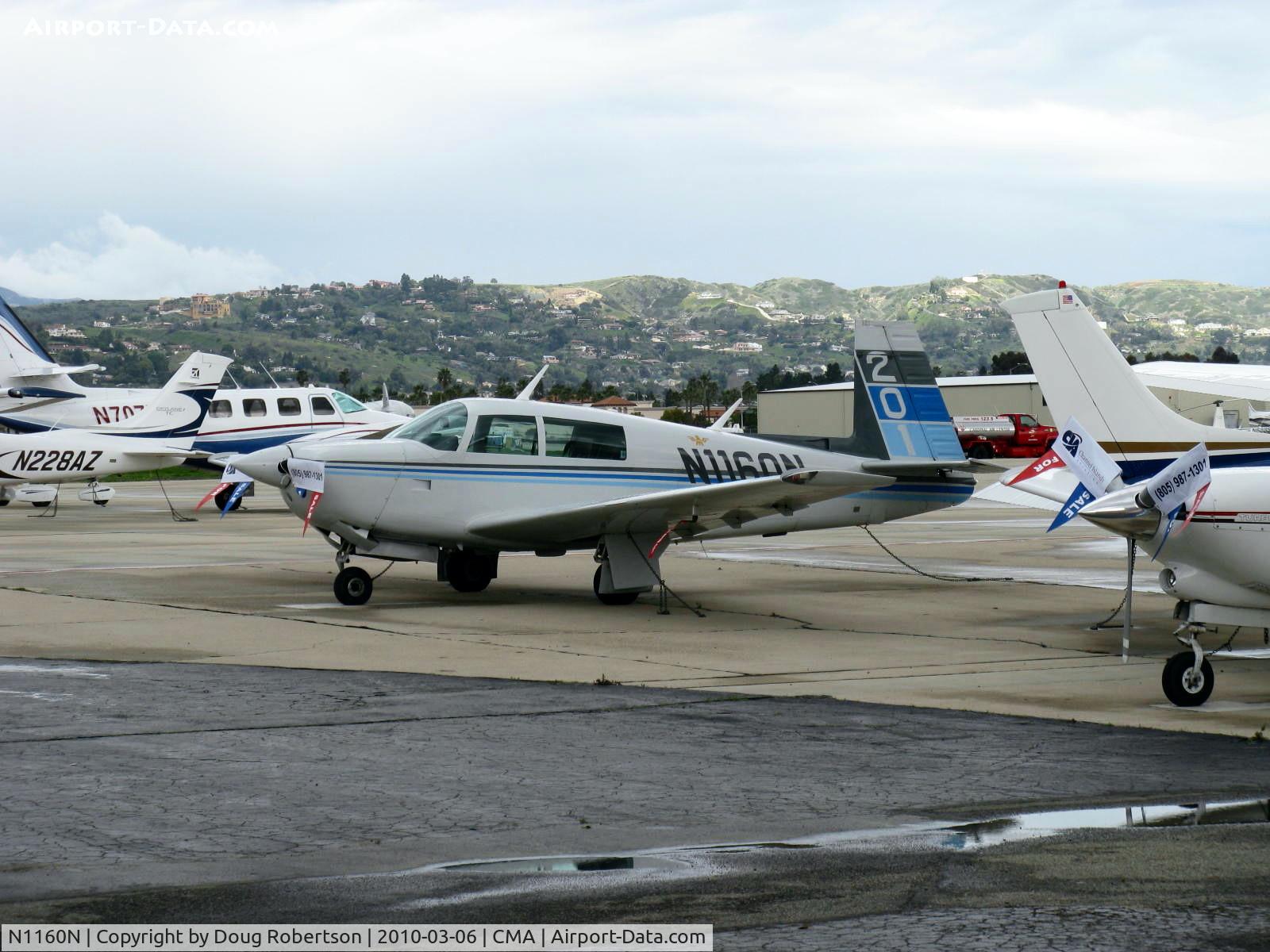 N1160N, 1982 Mooney M20J 201 C/N 24-1274, 1982 Mooney M20J 201, Lycoming O&VO-360 200 Hp-Aircraft is For Sale