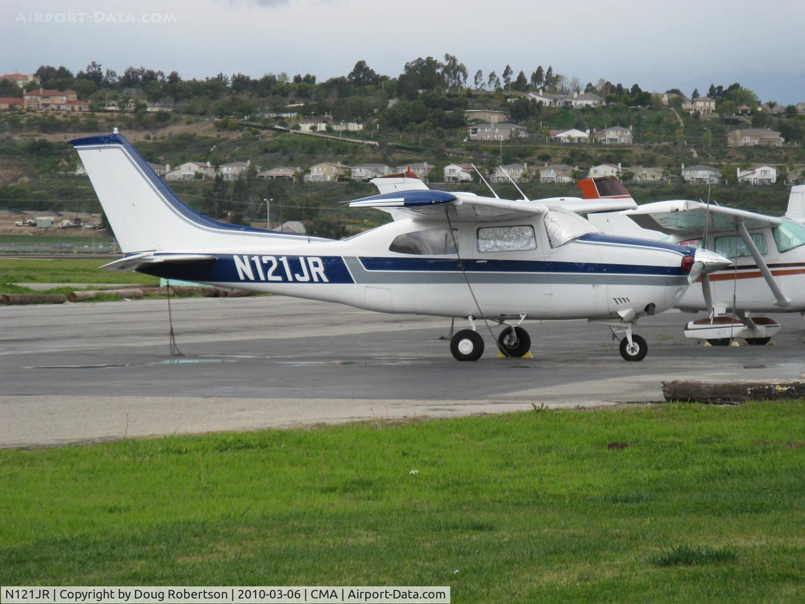 N121JR, 1977 Cessna T210M Turbo Centurion C/N 21061726, 1977 Cessna T210M TURBO CENTURION, Continental TSIO-520-NB 310 Hp
