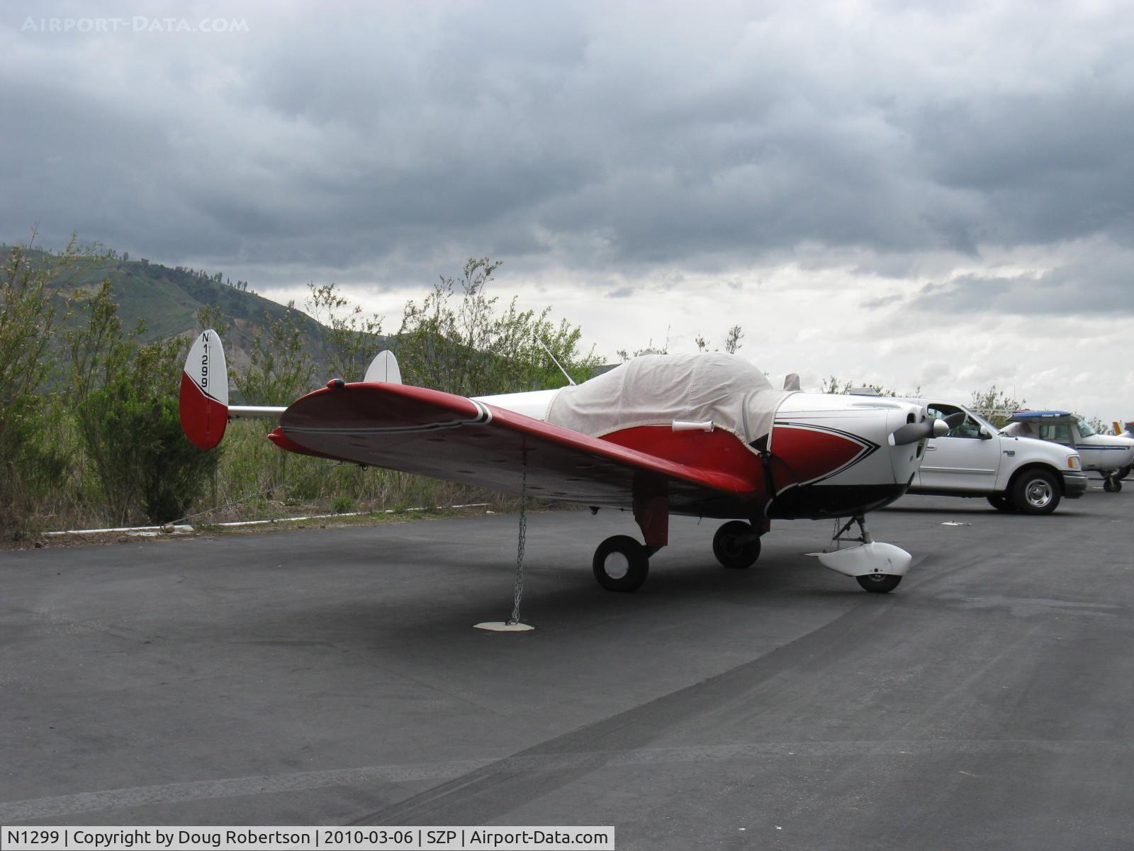 N1299, 1947 Erco 415E Ercoupe C/N 4590, 1947 ERCO ERCOUPE 415-E, Continental C85 85 Hp