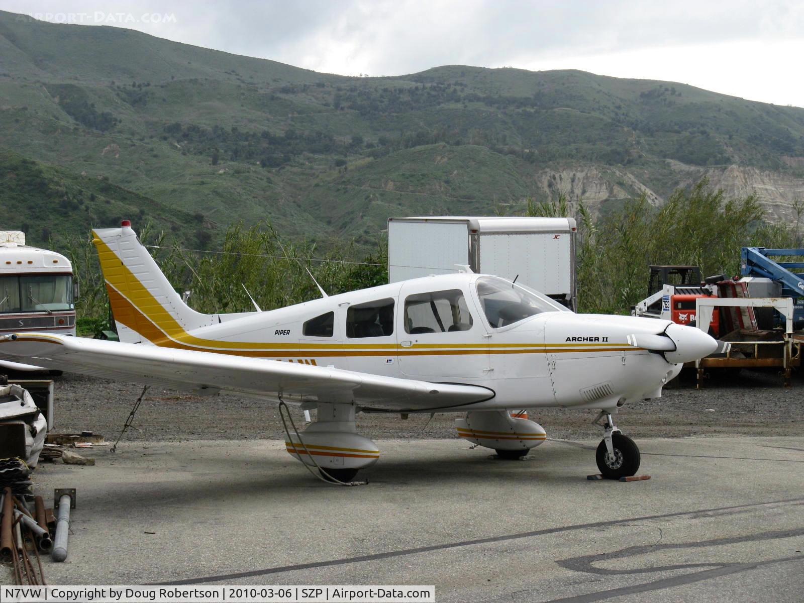 N7VW, 1977 Piper PA-28-181 Archer II C/N 28-7890145, 1977 Piper PA-28-181 ARCHER II, Lycoming O&VO-360 180 Hp