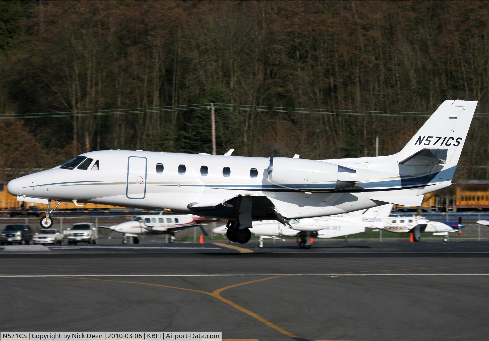 N571CS, 2007 Cessna 560XLS Citation Excel C/N 560-5680, KBFI