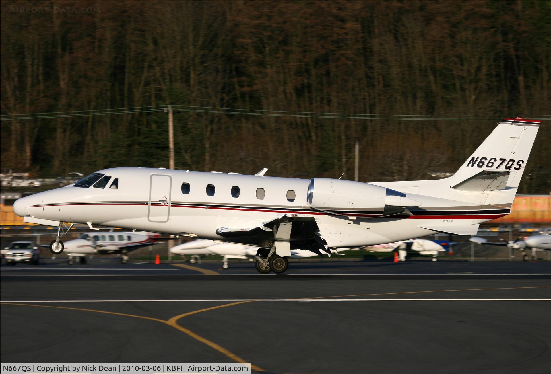 N667QS, 2004 Cessna 560XL Citation Excel C/N 560-5365, KBFI