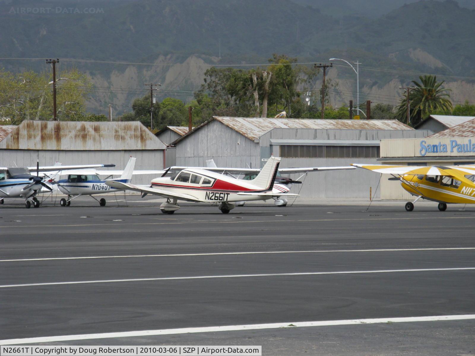 N2661T, 1971 Piper PA-28-180 C/N 28-7205069, 1971 Piper PA-28-180, Lycoming O&VO-360 180 Hp