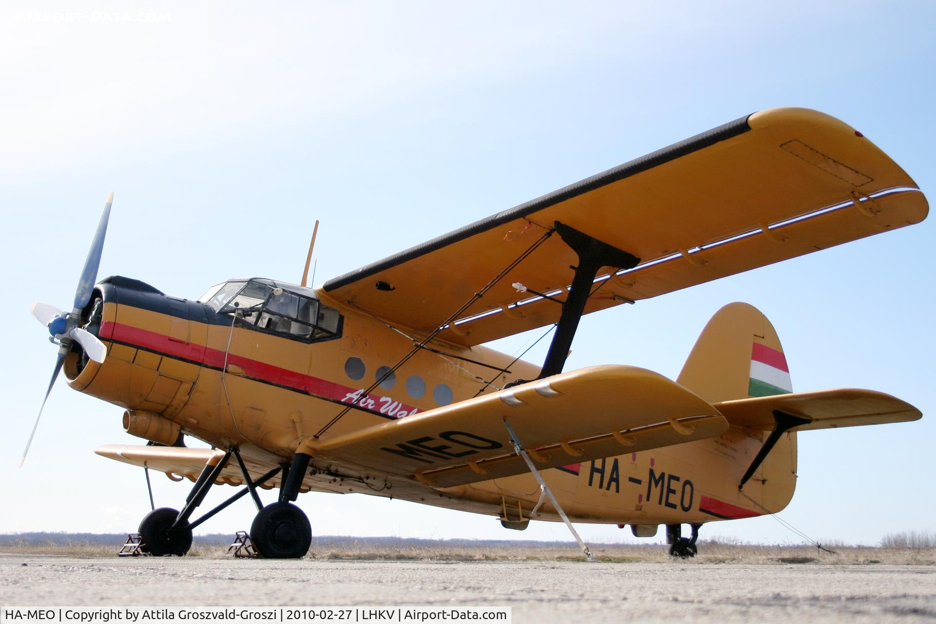 HA-MEO, 1980 PZL-Mielec AN-2R C/N 1G190-24, Hungary-Kaposújlak airport.