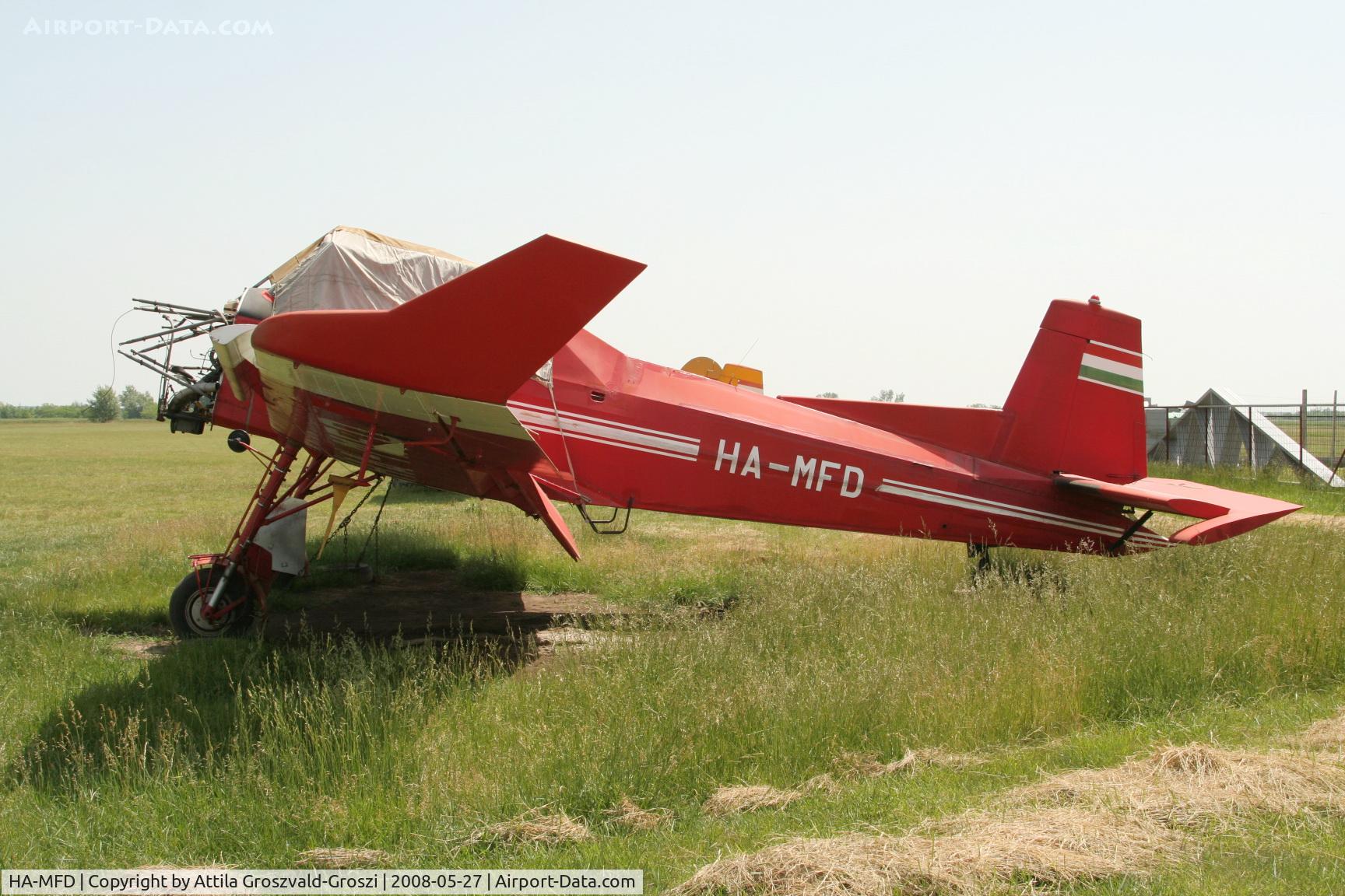 HA-MFD, 1989 Let Z-137T Agro-Turbo C/N 034, Jászapáti agricultural airfield