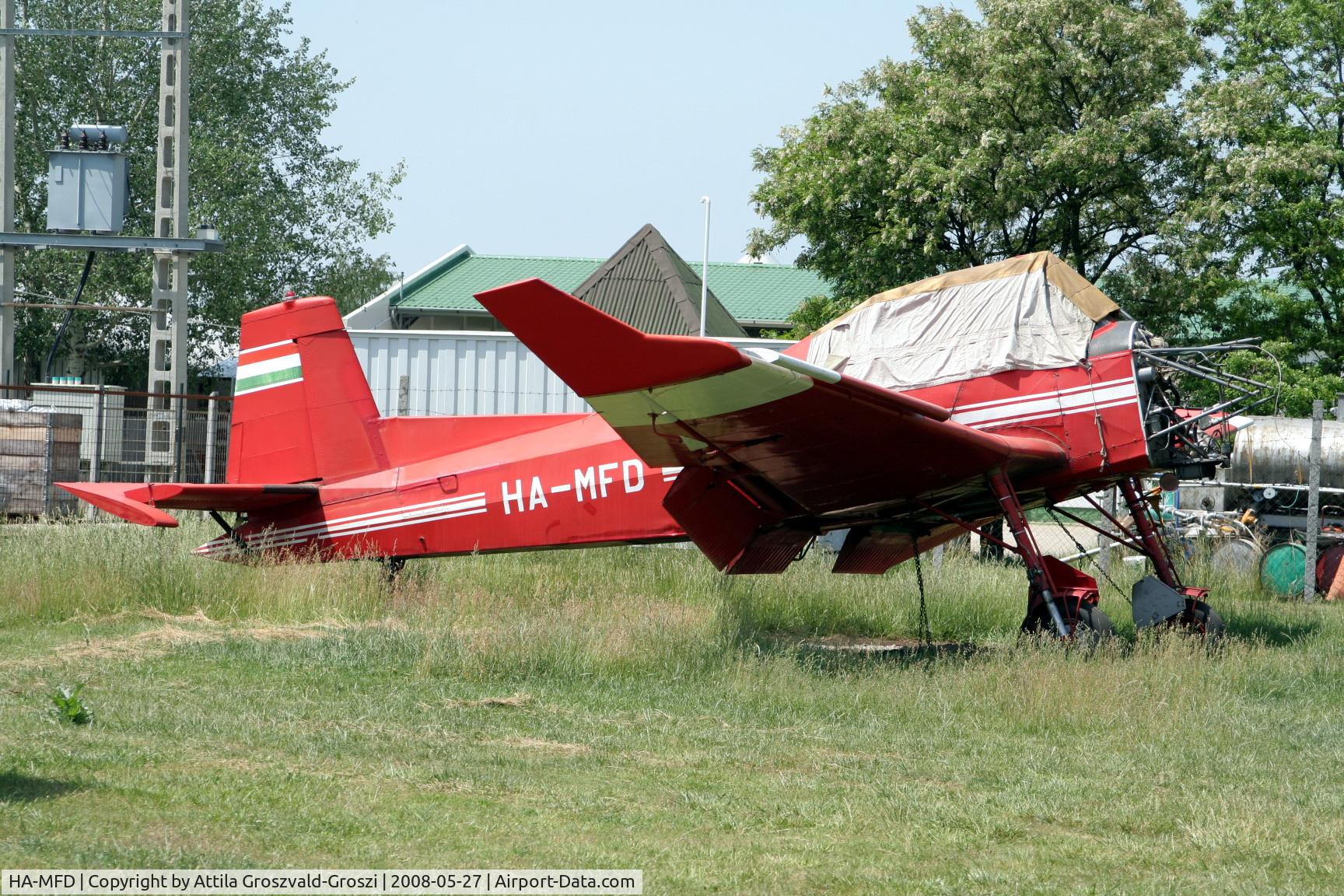 HA-MFD, 1989 Let Z-137T Agro-Turbo C/N 034, Jászapáti agricultural airfield