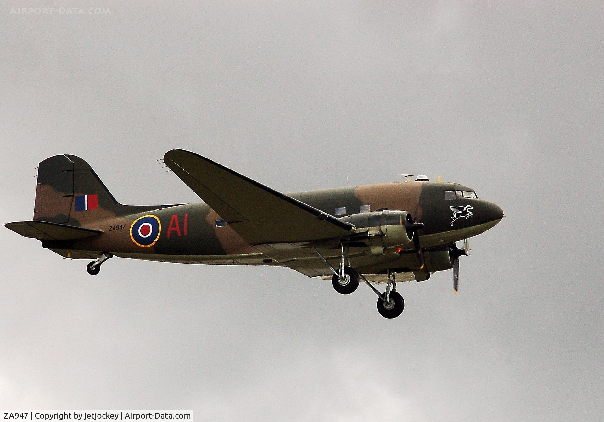 ZA947, 1943 Douglas C-47A-60-DL Dakota III C/N 10200, Dakota of The Battle of Britain Memorial Flight