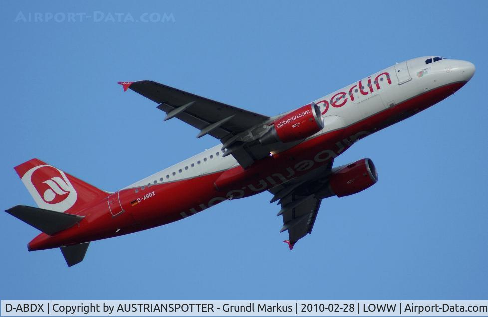 D-ABDX, 2009 Airbus A320-214 C/N 3995, Air Berlin