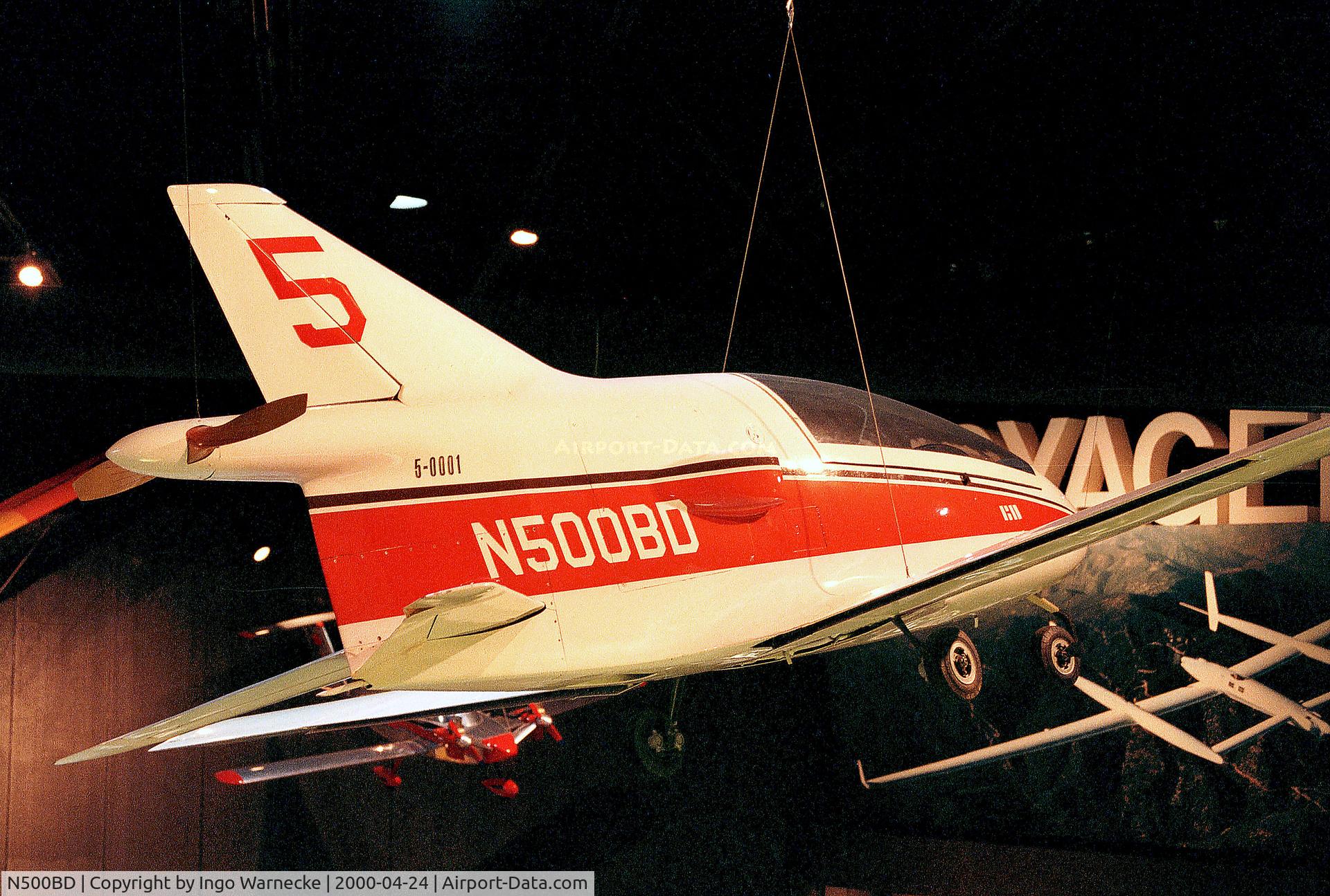 N500BD, 1971 Bede BD-5 C/N 1 (N500BD), Bede BD-5 at the EAA-Museum, Oshkosh WI