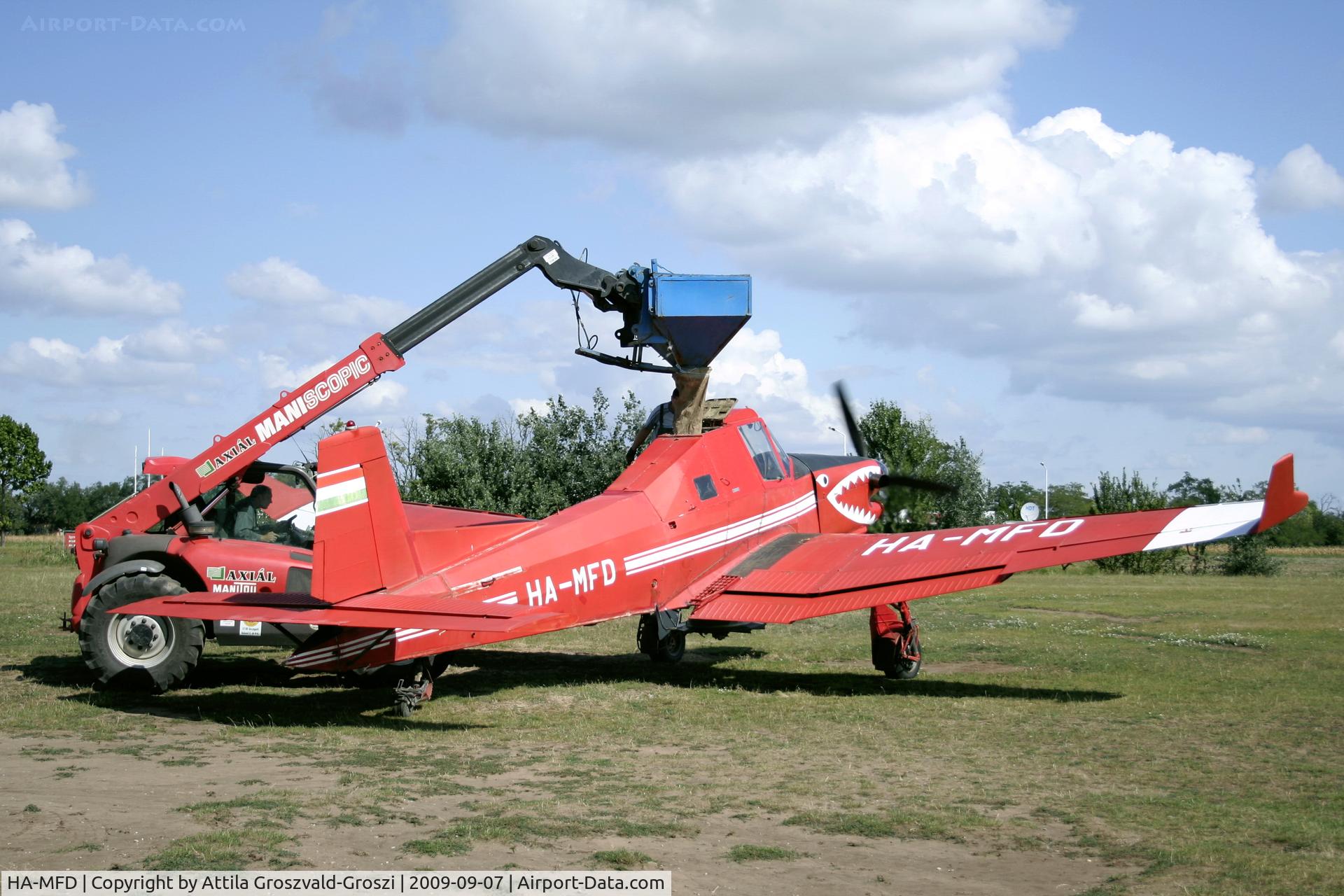 HA-MFD, 1989 Let Z-137T Agro-Turbo C/N 034, Jászapáti agricultural airfield -