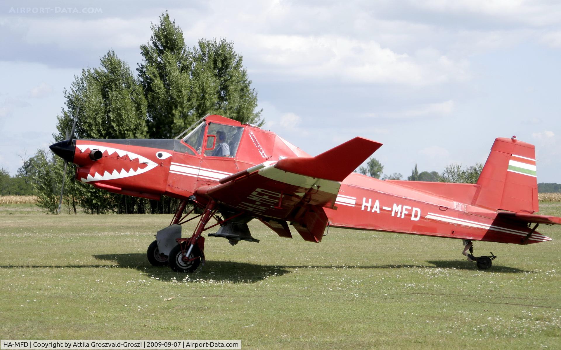 HA-MFD, 1989 Let Z-137T Agro-Turbo C/N 034, Jászapáti agricultural airfield