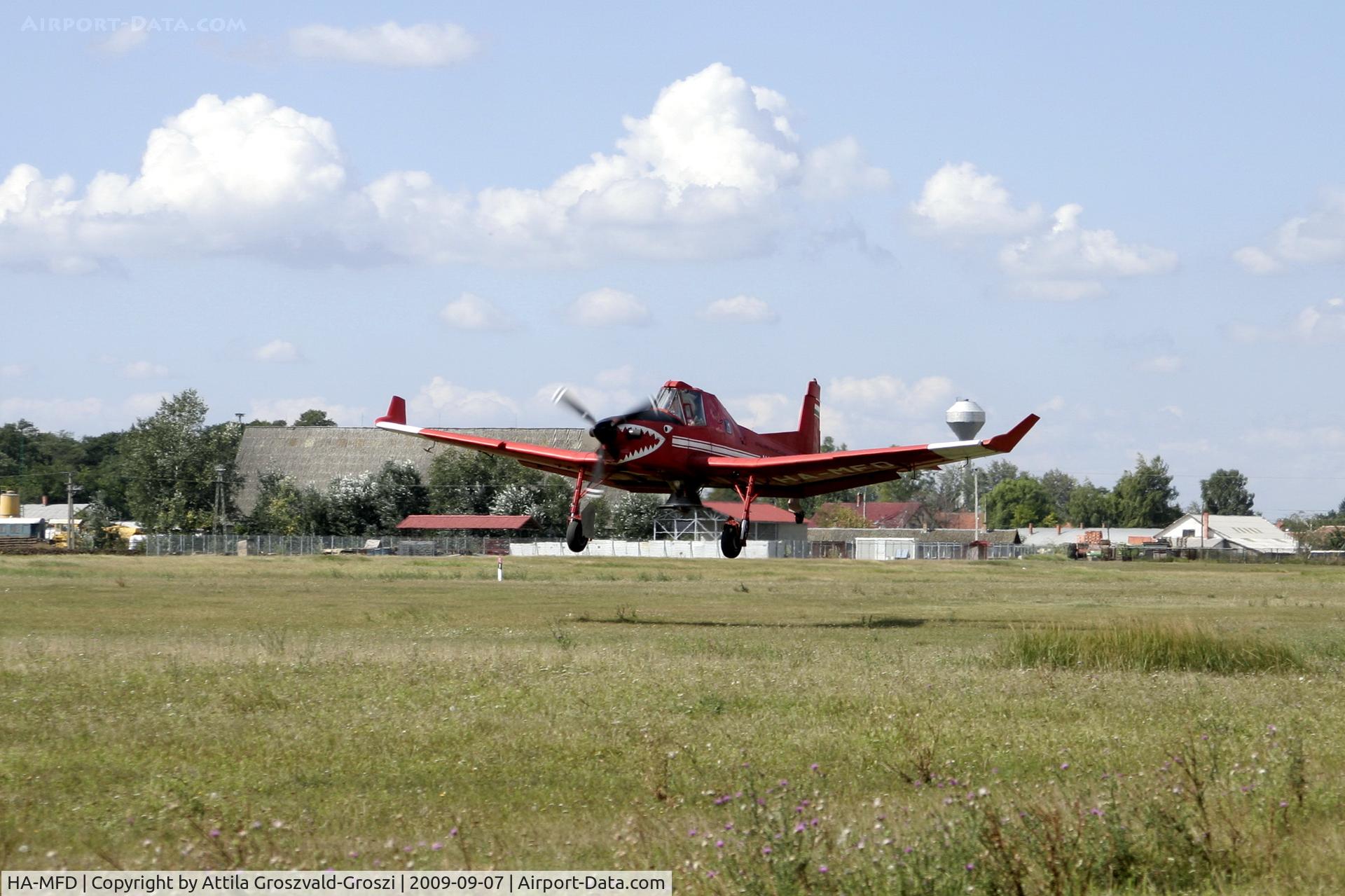 HA-MFD, 1989 Let Z-137T Agro-Turbo C/N 034, Jászapáti agricultural airfield - Take off