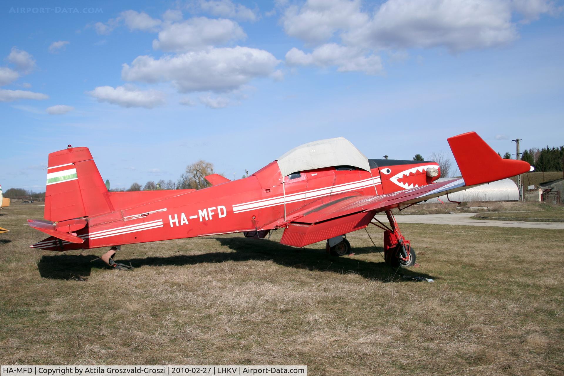 HA-MFD, 1989 Let Z-137T Agro-Turbo C/N 034, Hungary-Kaposújlak airport.