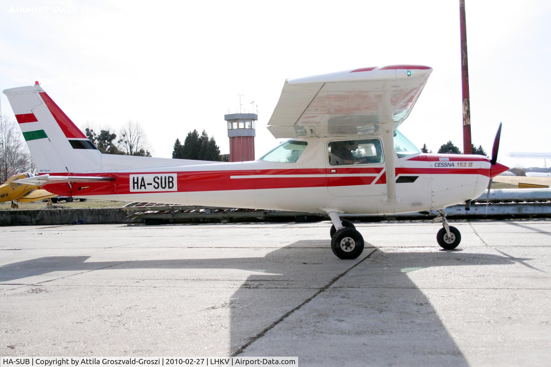 HA-SUB, 1978 Cessna 152 II C/N 15282919, Hungary-Kaposújlak airport.