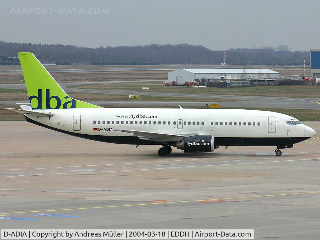 D-ADIA, 1999 Boeing 737-33Q C/N 30333, Classic livery.