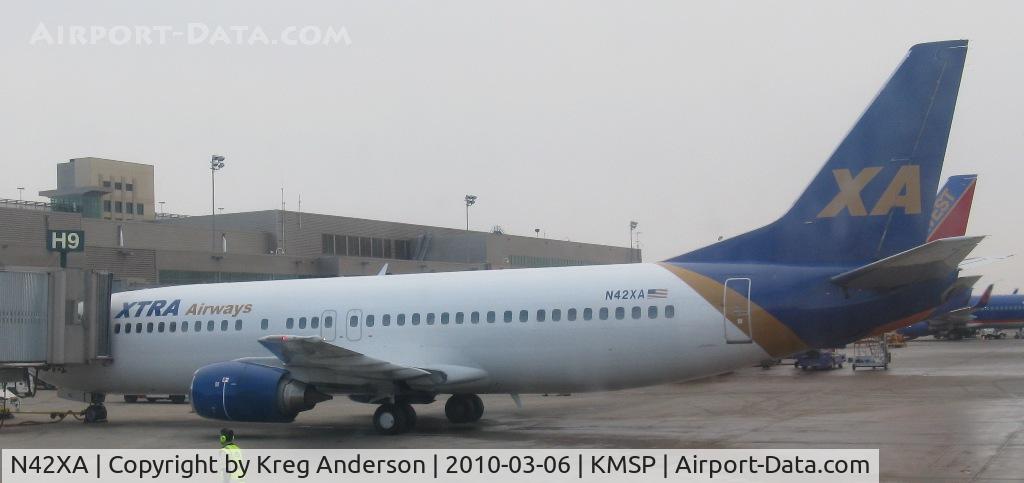 N42XA, 1992 Boeing 737-429 C/N 25729, Xtra Airways Boeing 737-400 ready to go to Wendover, UT.