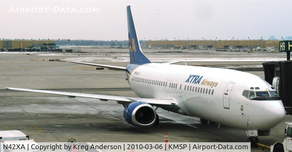 N42XA, 1992 Boeing 737-429 C/N 25729, Xtra Airways Boeing 737-400 ready to go to Wendover, UT.