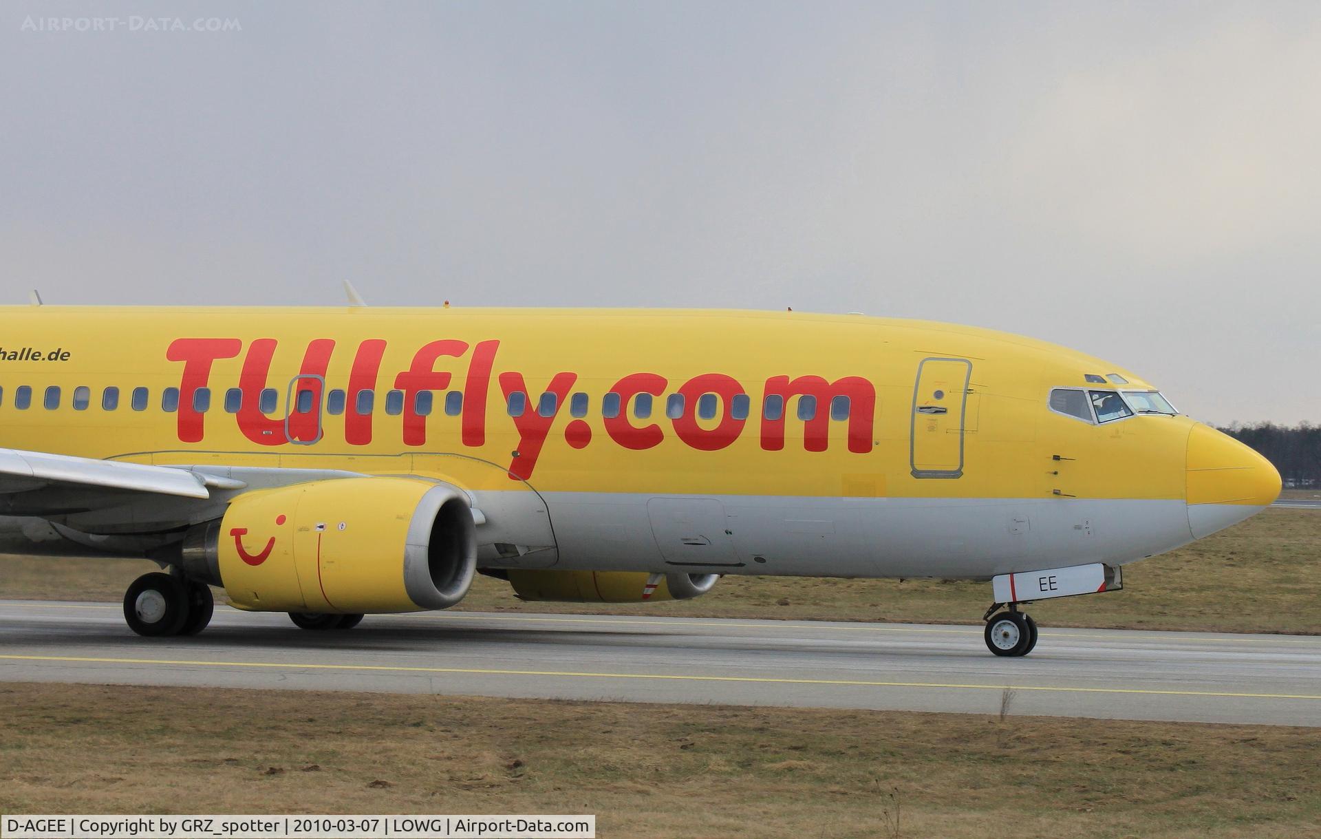 D-AGEE, 1988 Boeing 737-35B C/N 24238, Tui Fly 733