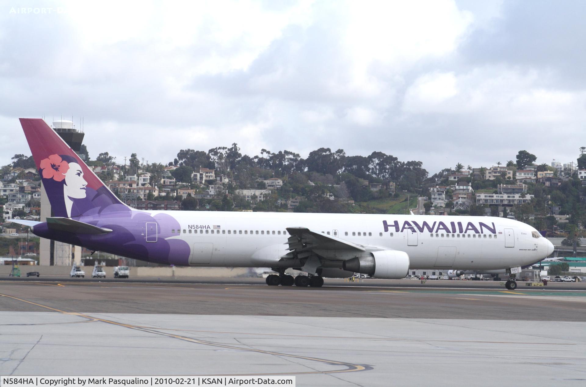 N584HA, 1989 Boeing 767-3G5 C/N 24258, Boeing 767-300