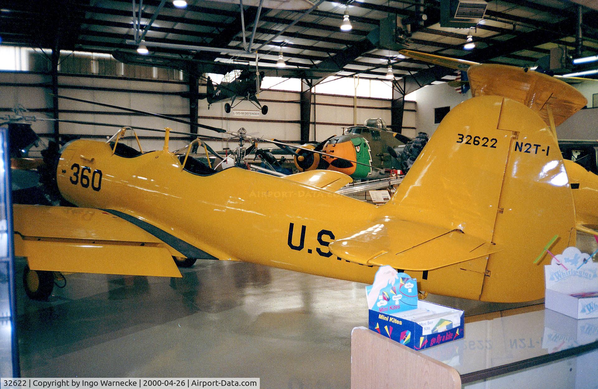 32622, 1943 Timm N2T-1 Tutor C/N 360, Timm N2T-1 Tutor at the Air Zoo, Kalamazoo MI