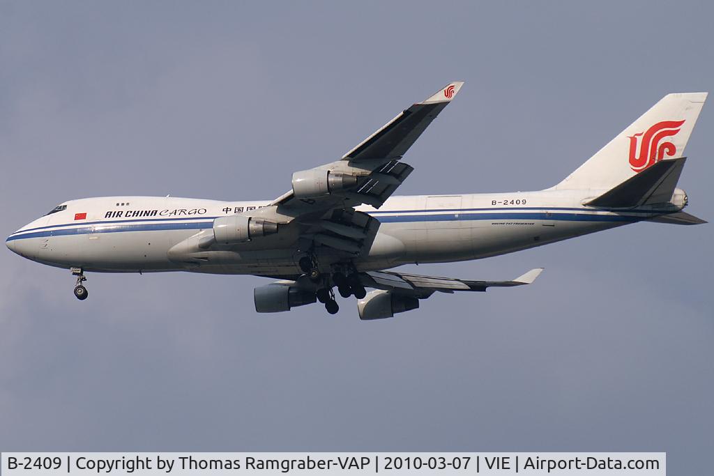 B-2409, Boeing 747-412F/SCD C/N 26560, Air China Boeing 747-400