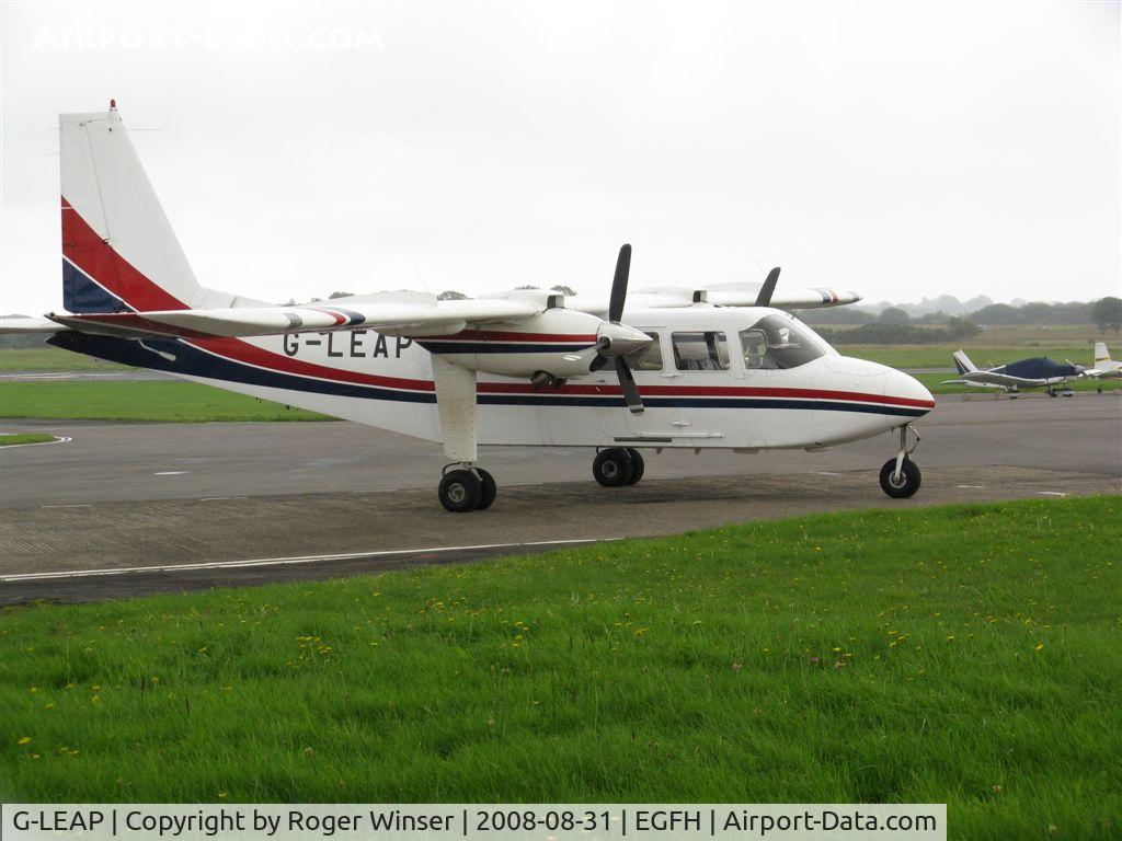G-LEAP, 1987 Pilatus Britten-Norman BN-2T Turbine Islander C/N 2183, Aircraft used by Skydive Swansea