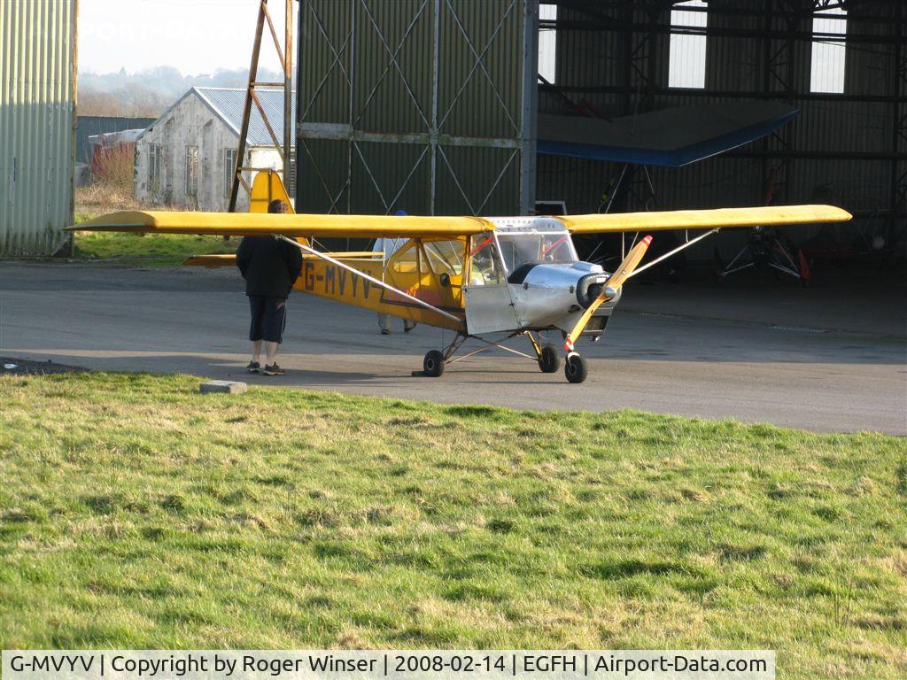G-MVYV, 1990 Snowbird MK.IV C/N SB-024, Resident at Swansea Airport. Noble-Hardman Snowbird built under licence in South Wales.