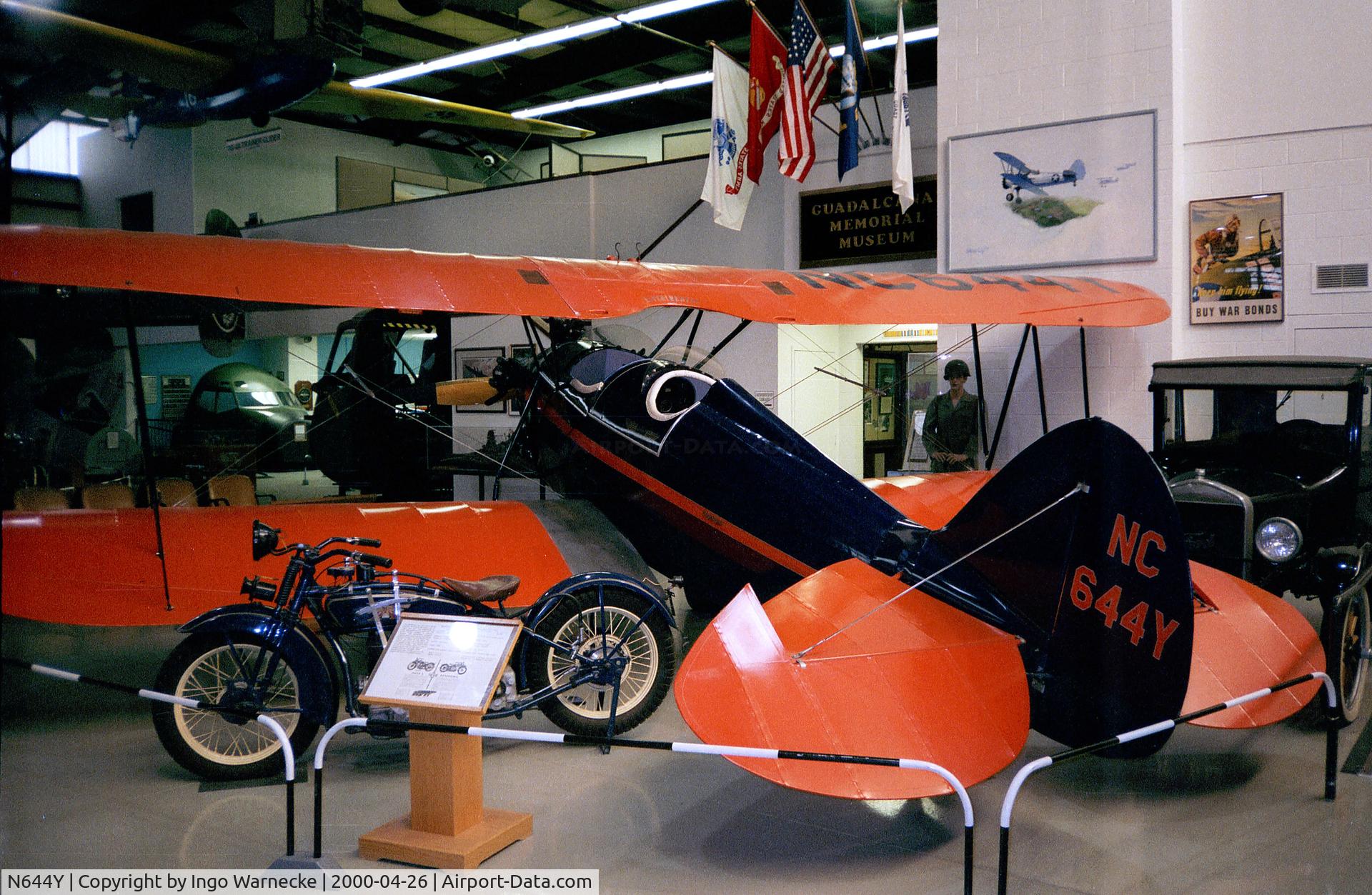 N644Y, 1930 Waco INF C/N 3382, Waco INF at the Air Zoo, Kalamazoo MI