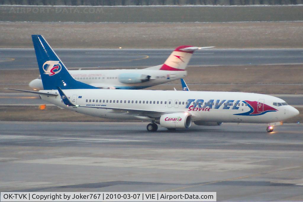 OK-TVK, 2004 Boeing 737-86N C/N 32740, Travel Service Boeing 737-86N(WL)
