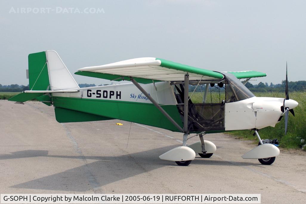 G-SOPH, 2003 Skyranger 912(2) C/N BMAA/HB/259, Best Off Skyranger 912(2). At The York Flying Club's Microlight Flyin, Rufforth Airfield East in 2005.