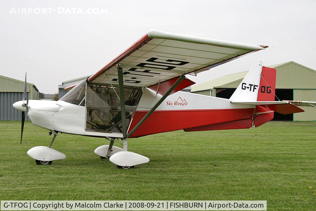 G-TFOG, 2006 Skyranger 912(2) C/N BMAA/HB/494, Skyranger 912(2) at Fishburn Airfield, UK in 2008.