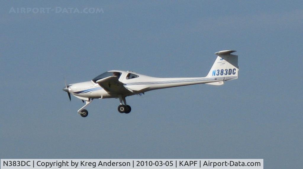 N383DC, 2006 Diamond DA-20C-1 Eclipse C/N C0363, Arriving on runway 32