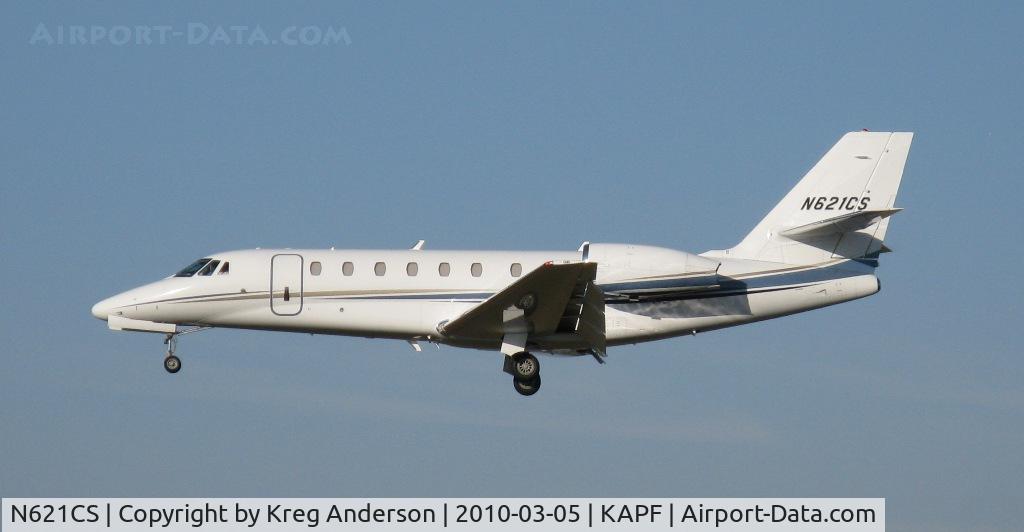 N621CS, 2007 Cessna 680 Citation Sovereign C/N 680-0120, Arriving on runway 32