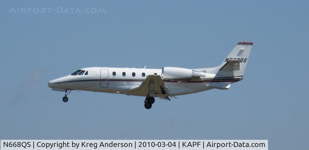 N668QS, 2002 Cessna 560XL Citation Excel C/N 560-5268, Arriving on runway 32
