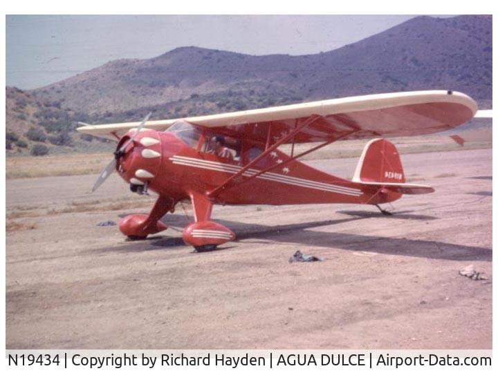 N19434, 1939 Monocoupe 90A C/N A784, Rebuilt by Jim Heim