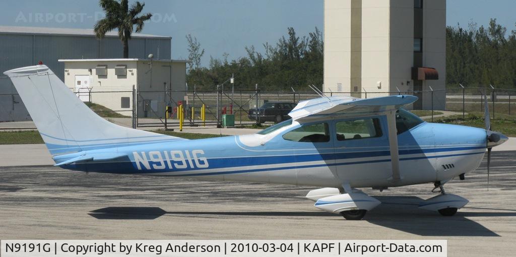 N9191G, 1971 Cessna 182N Skylane C/N 18260731, Sitting at the Naples Air Terminal