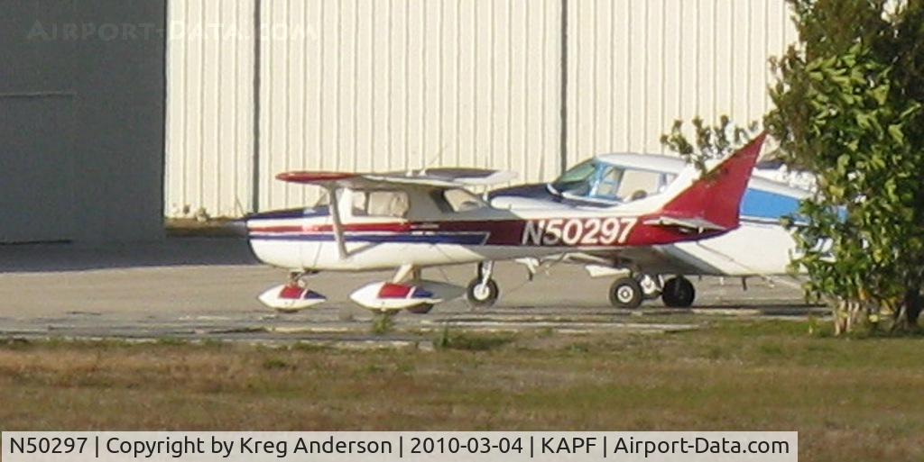 N50297, 1968 Cessna 150H C/N 15069206, Resting near the Civil Air Patrol building.