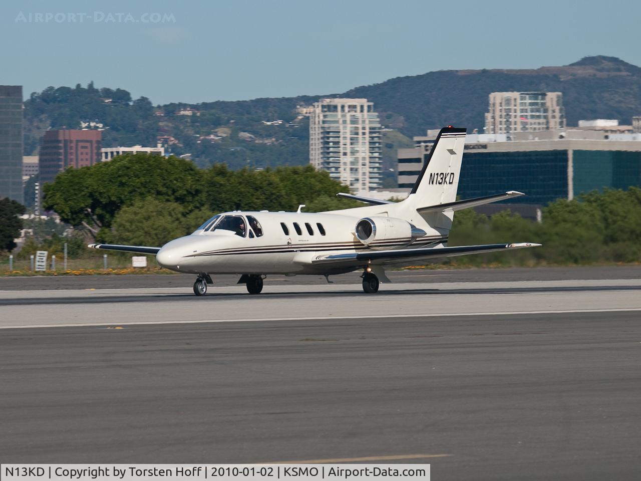 N13KD, 1979 Cessna 501 Citation I SP C/N 501-0119, N13KD departing from RWY 21