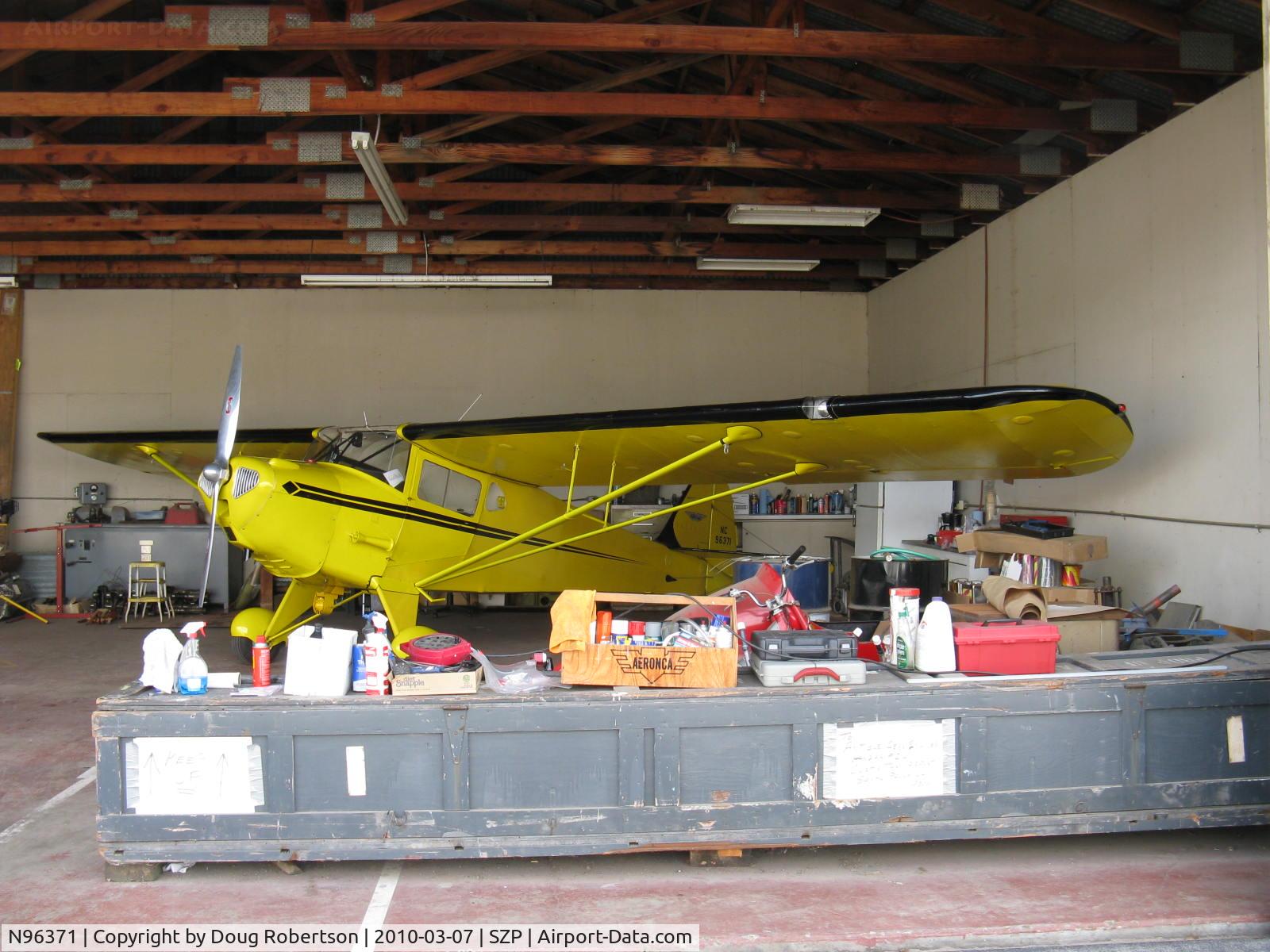 N96371, 1946 Taylorcraft BC12-D Traveler C/N 8671, 1946 Taylorcraft BC-12D TRAVELER, Continental A&C65 65 Hp