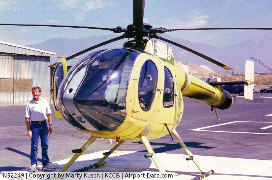 N52249, McDonnell Douglas MD-520N C/N LN063, Yehnert nose STC flight test on a brand new MD 520N with Jim (1994) 