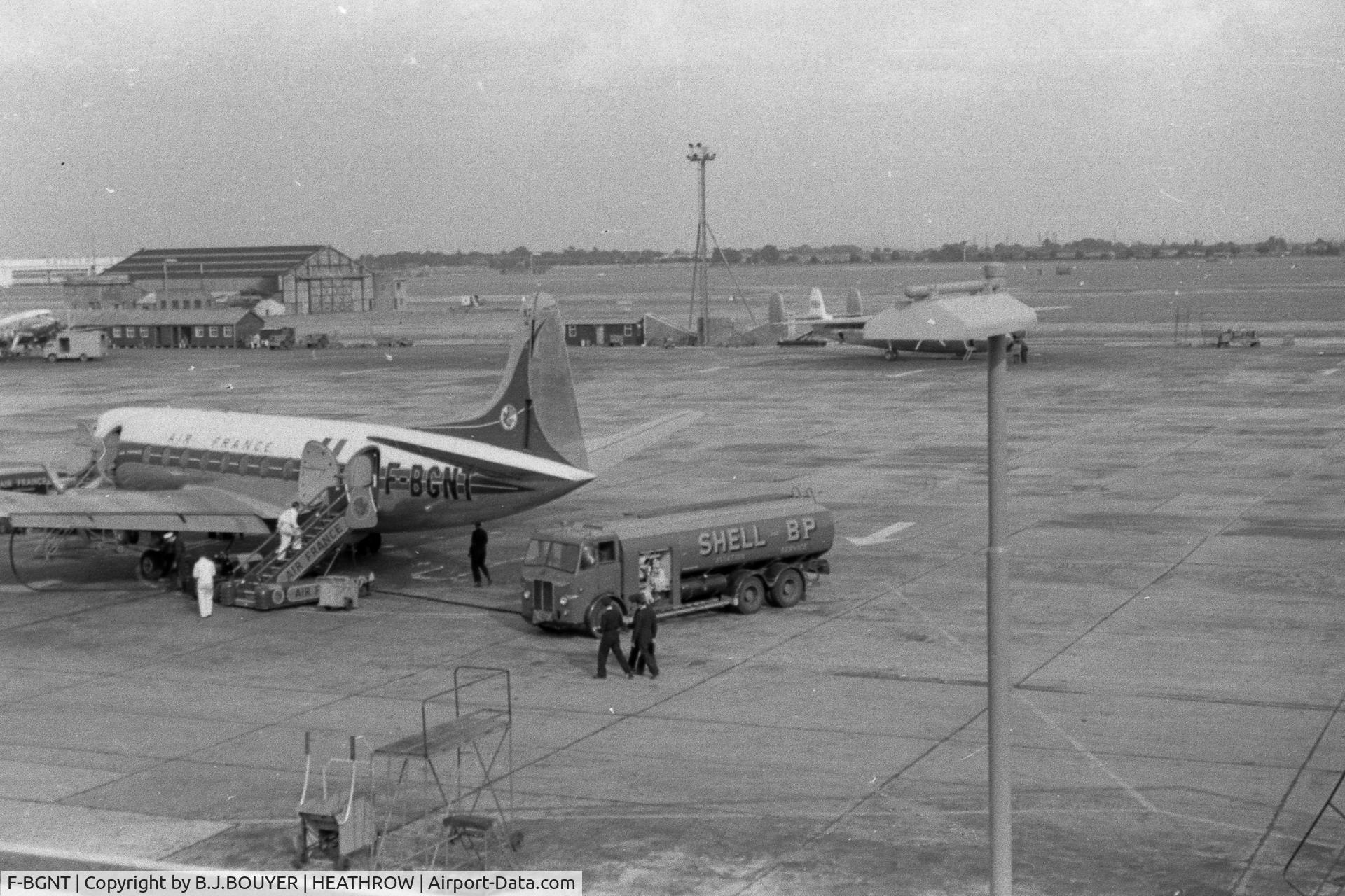 F-BGNT, 1954 Vickers Viscount 708 C/N 37, un Viscount