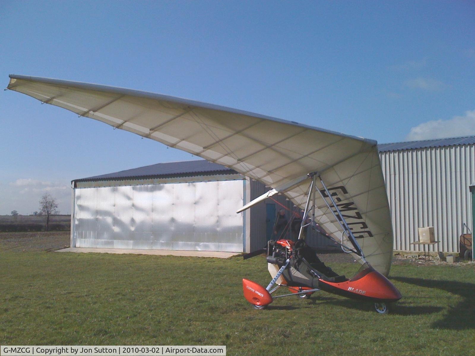 G-MZCG, 1996 Mainair Blade C/N 1090-0696-7-W893, At Headon. Nottinghamshire. UK
