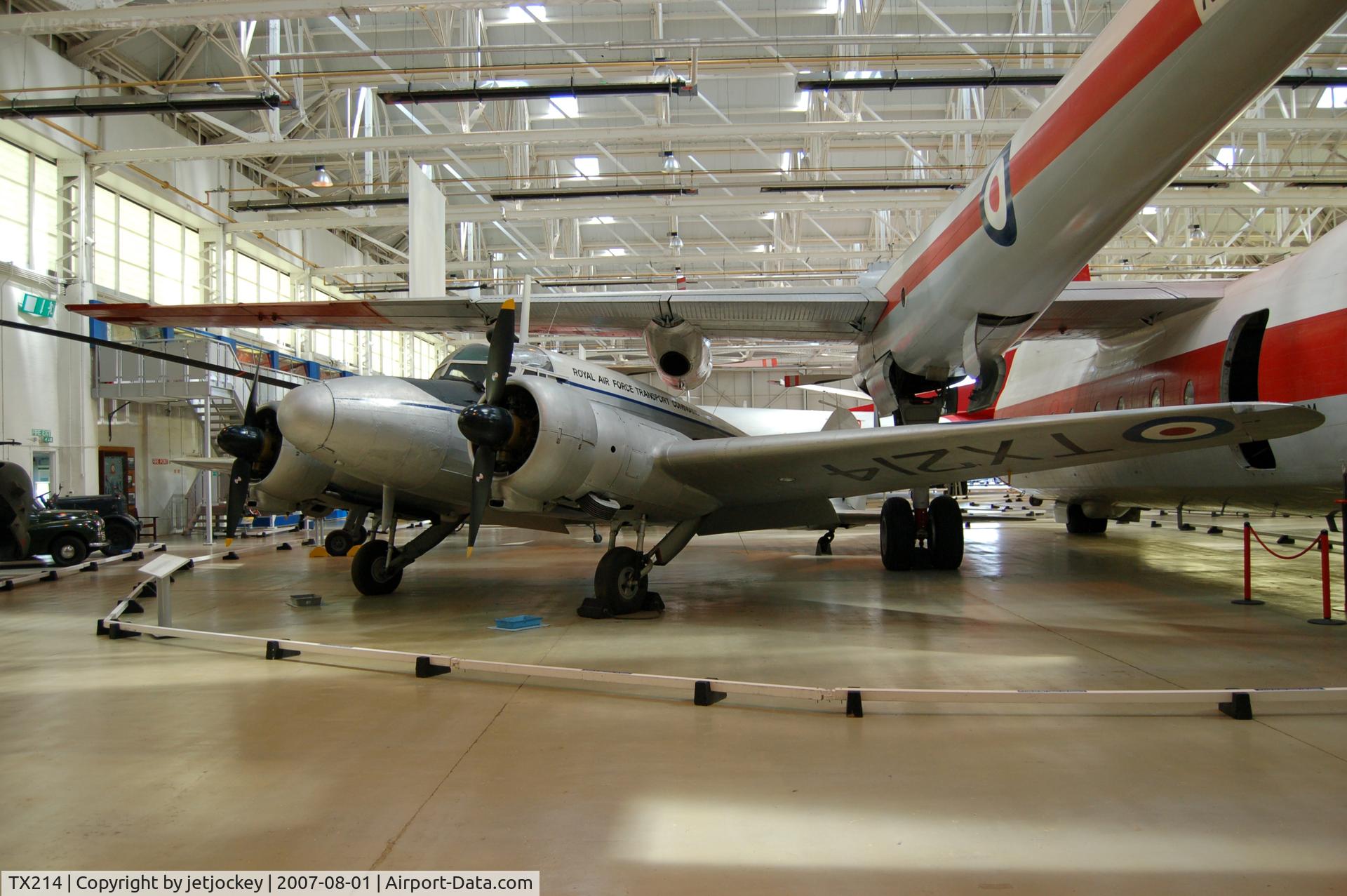 TX214, Avro 652A Anson C.19 C/N 33786, Avro (Annie) Anson RAF Museum Cosford