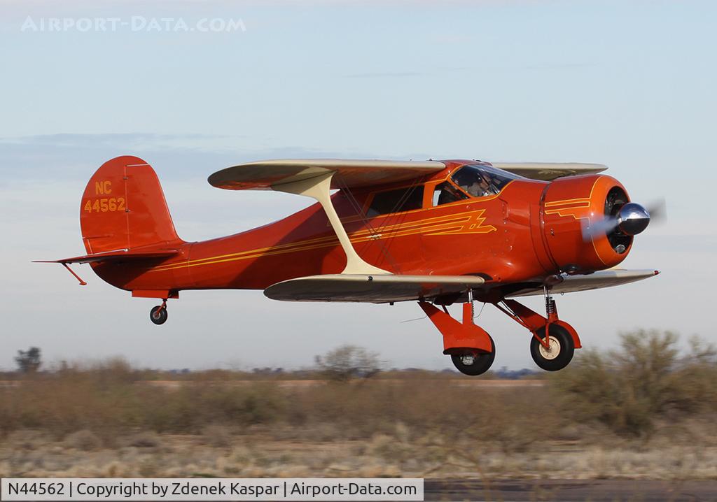 N44562, 1944 Beech D17S Staggerwing C/N 6923, Coolidge
