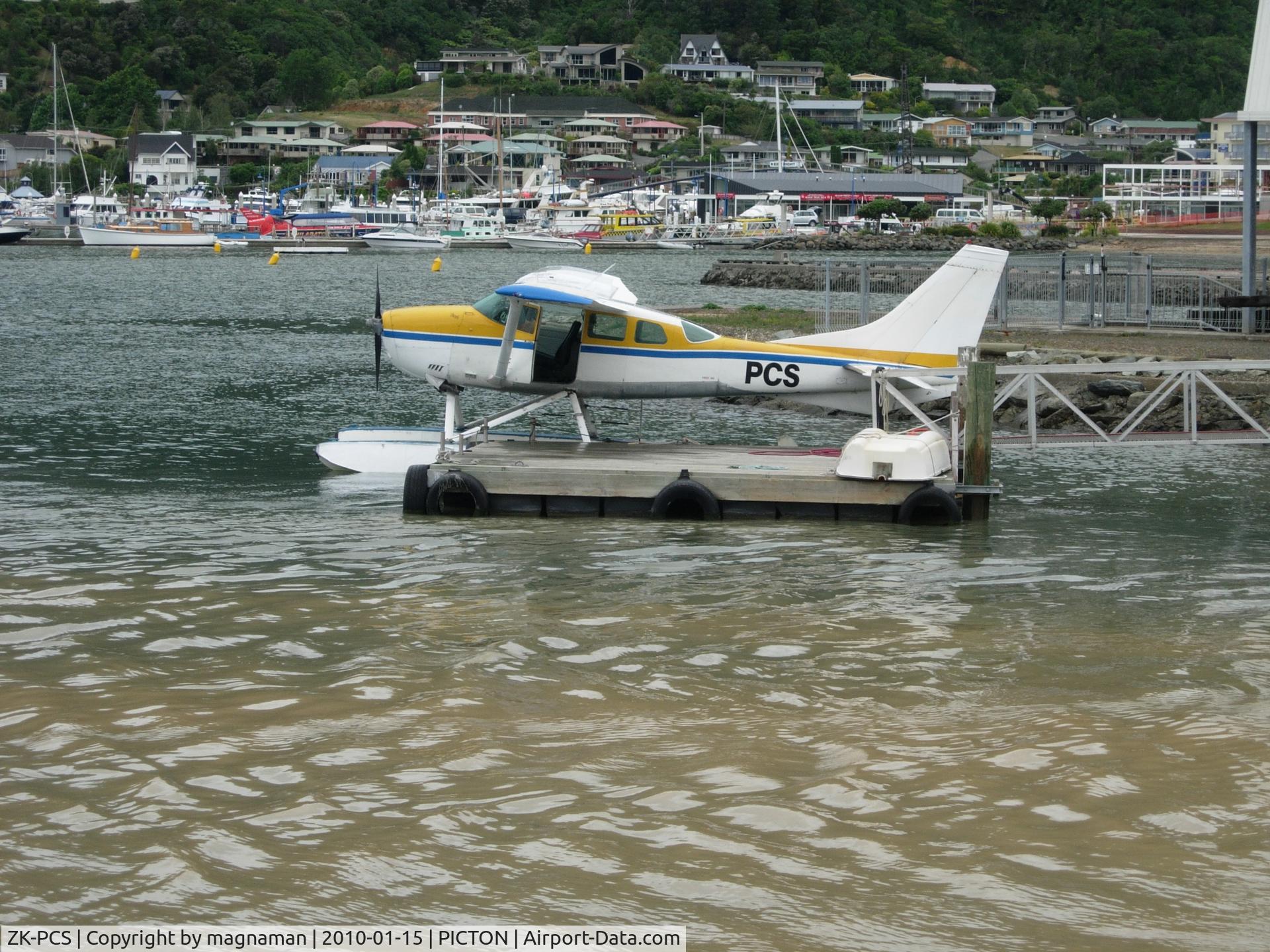 ZK-PCS, 1974 Cessna U206F Stationair C/N U20602433, Waiting for next customer