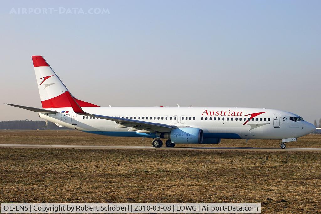OE-LNS, 2005 Boeing 737-8Z9 C/N 34262, OE-LNS