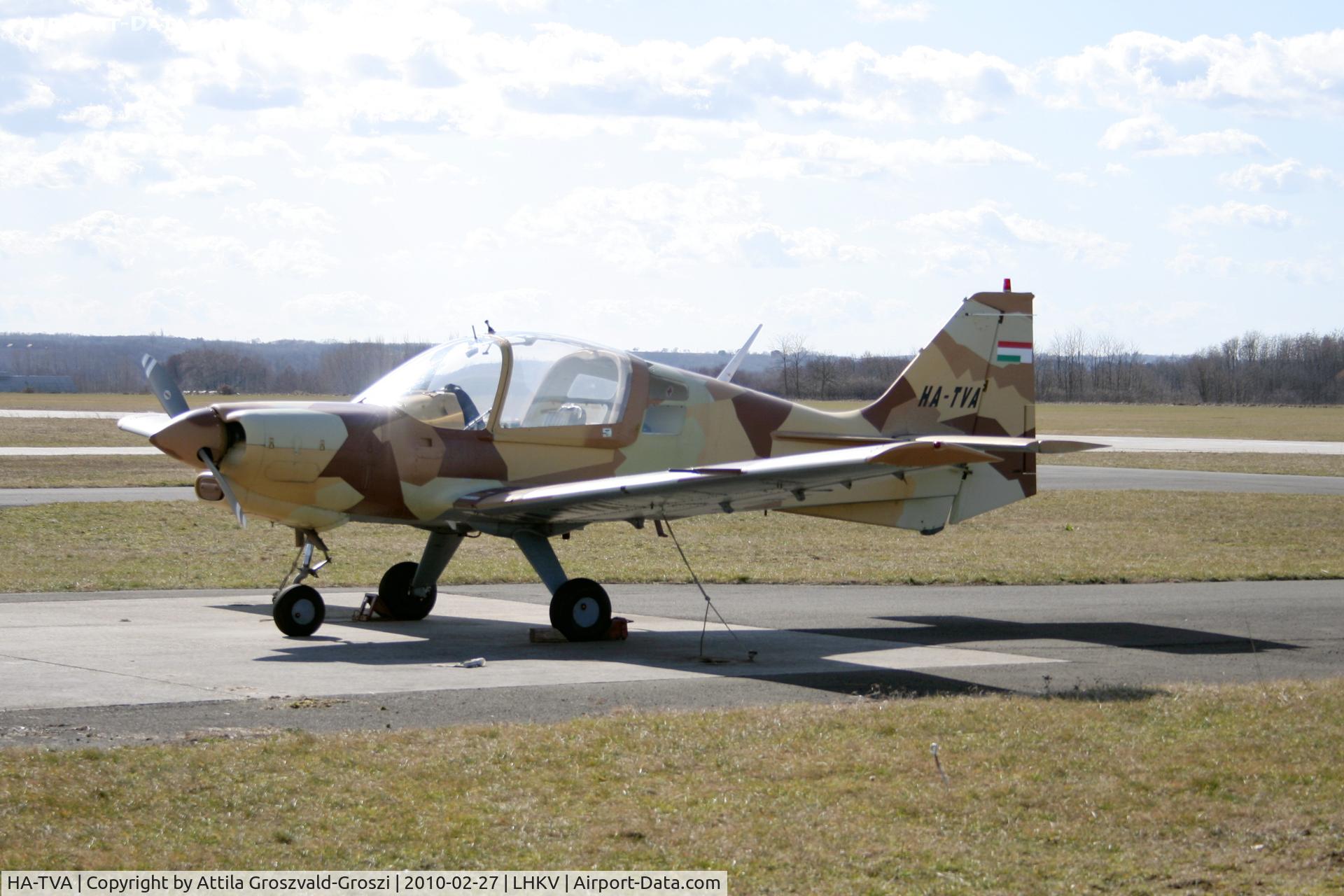 HA-TVA, 1972 Scottish Aviation Bulldog Series 100 Model 104 C/N BH100/134, Hungary-Kaposújlak airport.